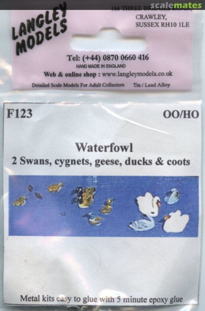 Boxart Waterfowl F123 Langley Models Boxart Waterfowl F123 Langley Models