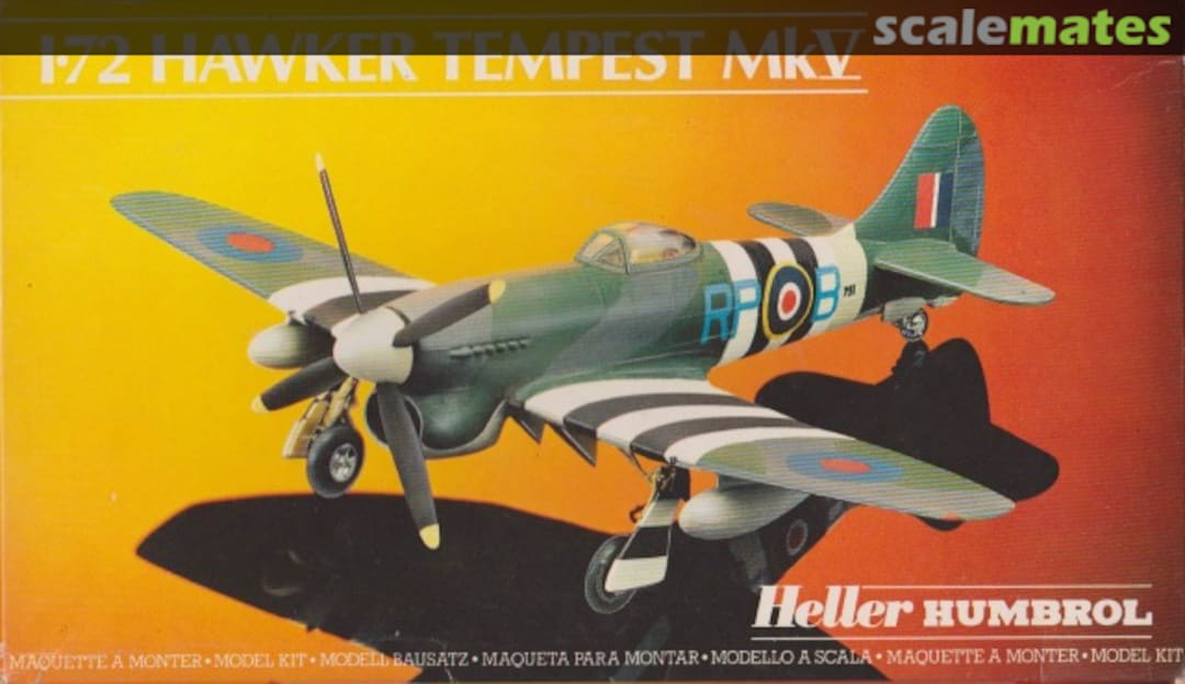 Boxart Hawker Tempest MkV 80274 Heller Humbrol Boxart Hawker Tempest MkV 80274 Heller Humbrol