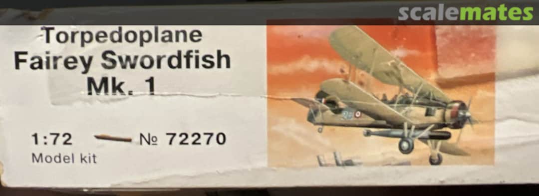 Contents Torpedoplane Fairey Swordfish Mk.1 72270 Eastern Express Contents Torpedoplane Fairey Swordfish Mk.1 72270 Eastern Express
