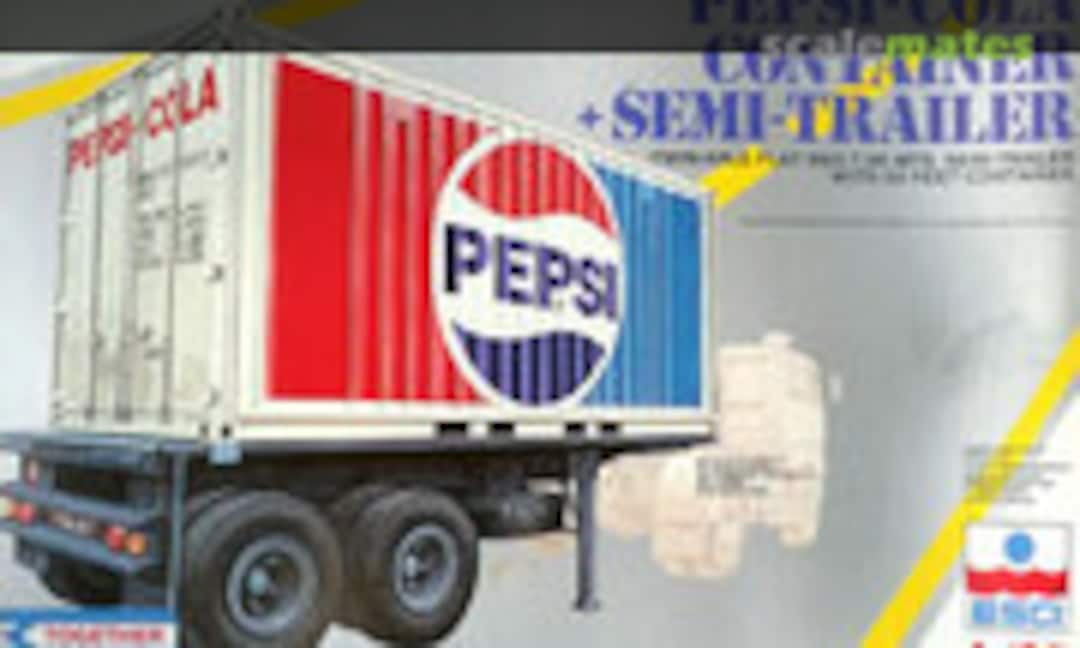 1:32 Pepsi Cola Container + Semi-Trailer (ESCI 0302)