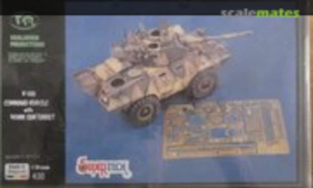 1:35 V-150 Command Vehicle with 90mm Gun Turret (Verlinden Productions 430) 430