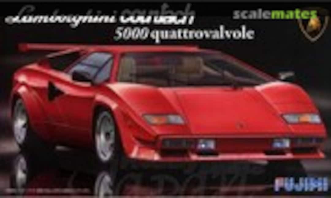 1:24 Lamborghini Countach 5000 Quattrovalvore (Fujimi 12552)