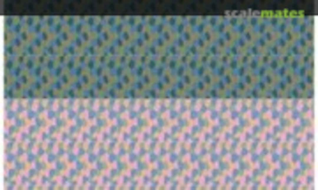 1:48 (white decal paper for rib tapes) 4 colour "lozenge" full pattern width for upper and lower surfaces (factory fresh) (Aviattic ATT48010)