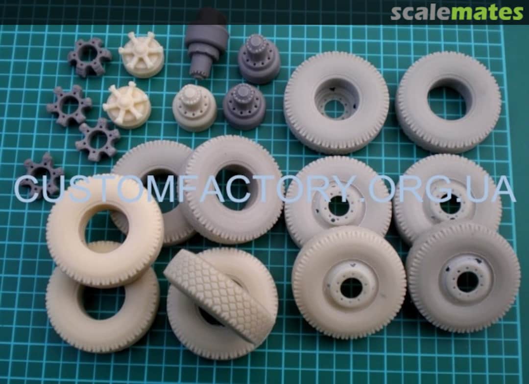 Boxart Conversion kit to the car KrAZ-256.258 CF35008 Customfactory Boxart Conversion kit to the car KrAZ-256.258 CF35008 Customfactory