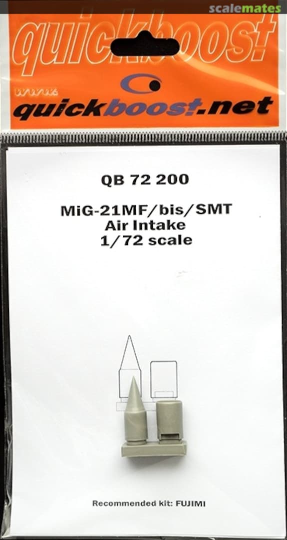 Boxart MiG-21MF/bis/SMT Fishbed - Air Intake QB 72 200 Quickboost Boxart MiG-21MF/bis/SMT Fishbed - Air Intake QB 72 200 Quickboost