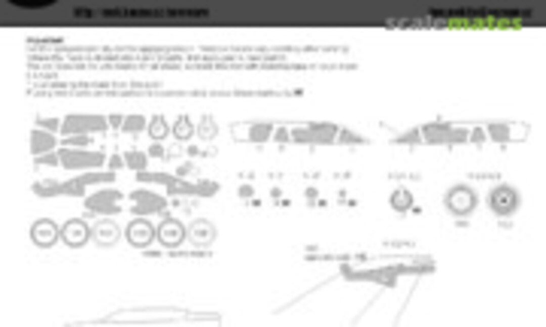 1:72 Su-7U Fitter - kabuki masks (New Ware NWAM0504) NWAM0504