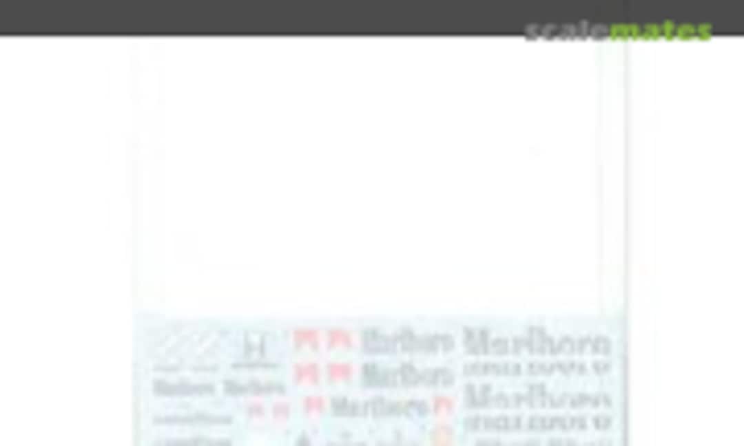 1:20 McLaren Honda MP4/5B #27, 28 (Shunko Models SHK-D377) SHK-D377