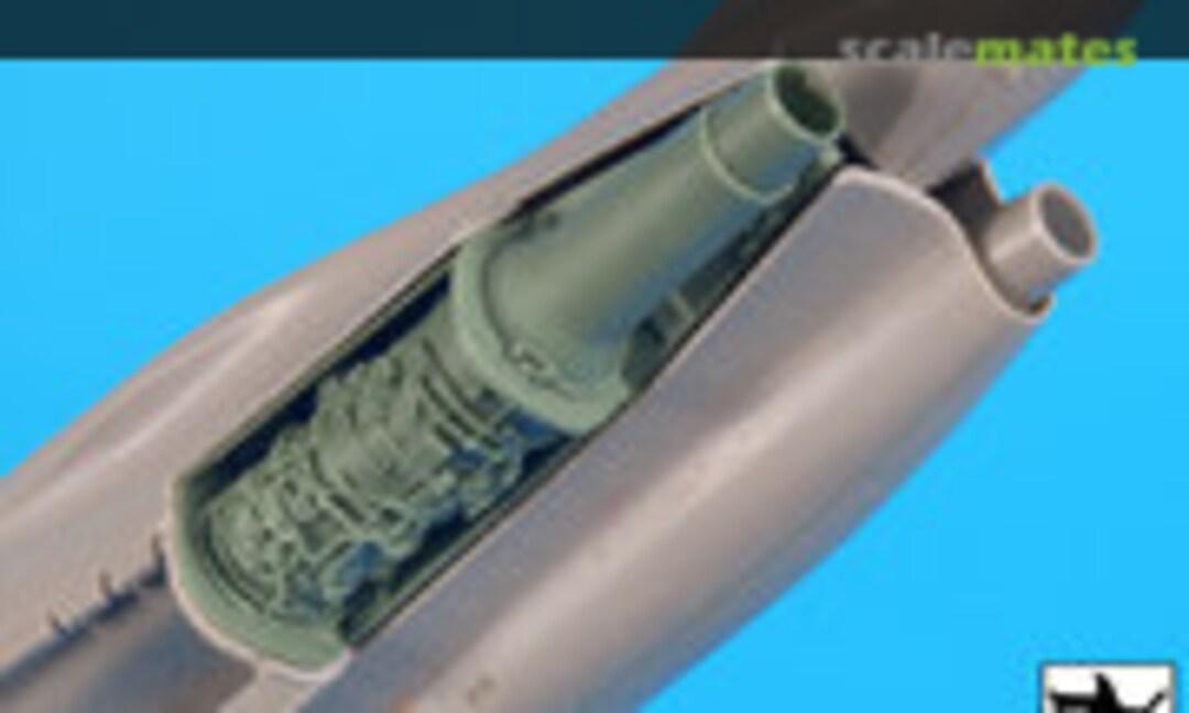 1:48 Kawasaki T4 engine (Black Dog A48083) A48083