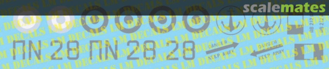 Boxart AB 212 ASW Hellenic Navy (late scheme) LMX 0074-72 LM Decals Boxart AB 212 ASW Hellenic Navy (late scheme) LMX 0074-72 LM Decals