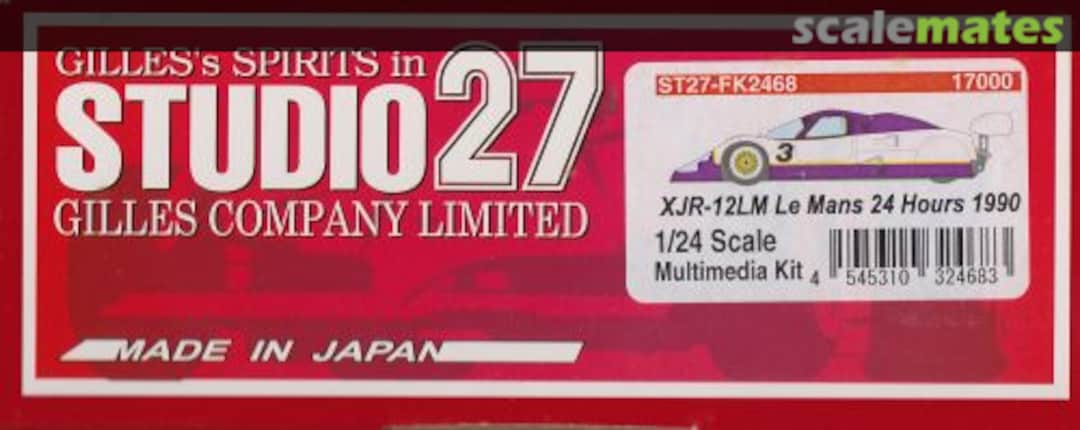 Boxart XJR12 LM (1990) ST27-FK2468 Studio27 Boxart XJR12 LM (1990) ST27-FK2468 Studio27