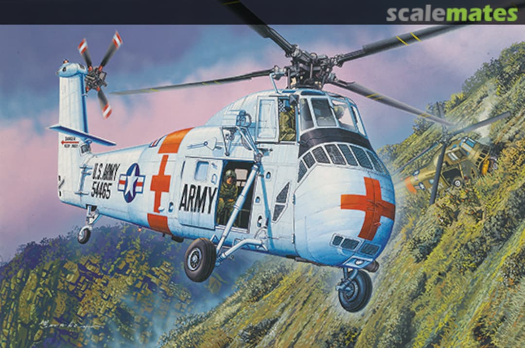 Boxart CH-34 U.S. Army Rescue 02883 Trumpeter Boxart CH-34 U.S. Army Rescue 02883 Trumpeter