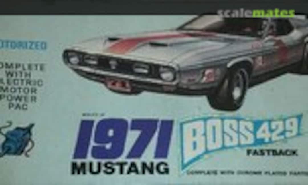 1:32 1971 Mustang Boss 429 Fastback (Palmer Plastics 202-200)