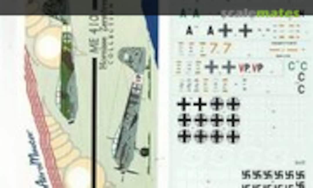 1:72 Me 410 Hornisse Zerstorer Collection Pt III (AeroMaster 72-154) 72-154