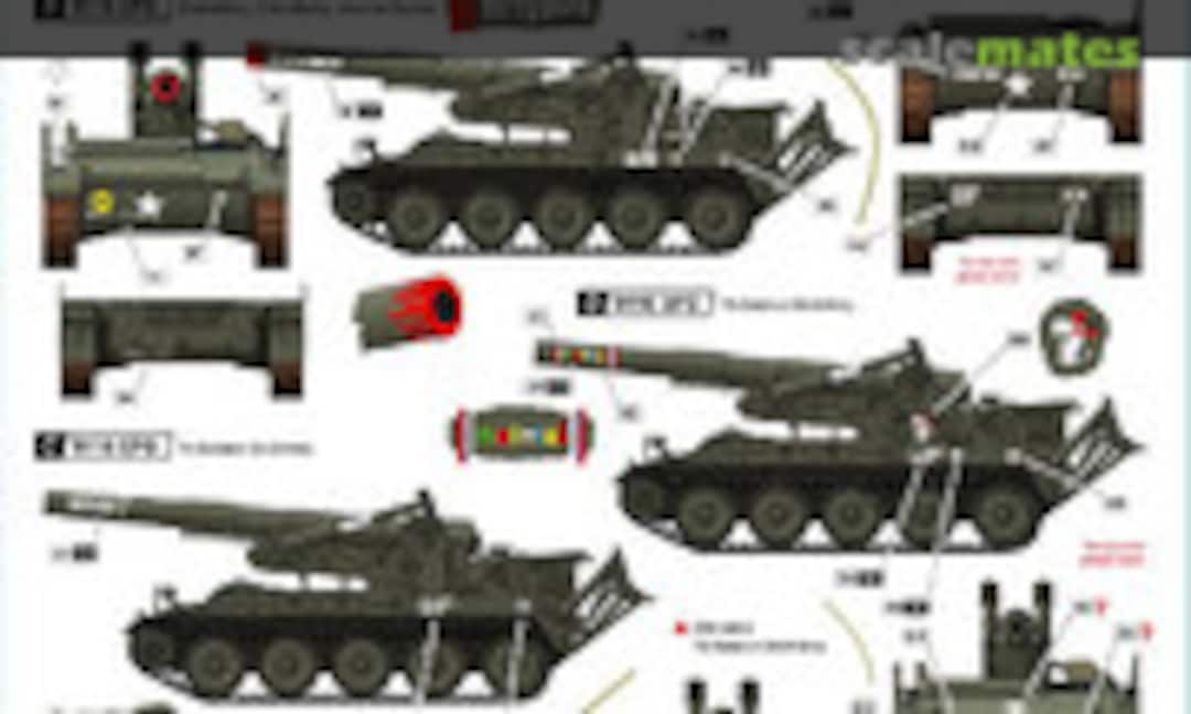 1:35 Big Guns in Vietnam # 4 (Star Decals 35-C1287) 35-C1287