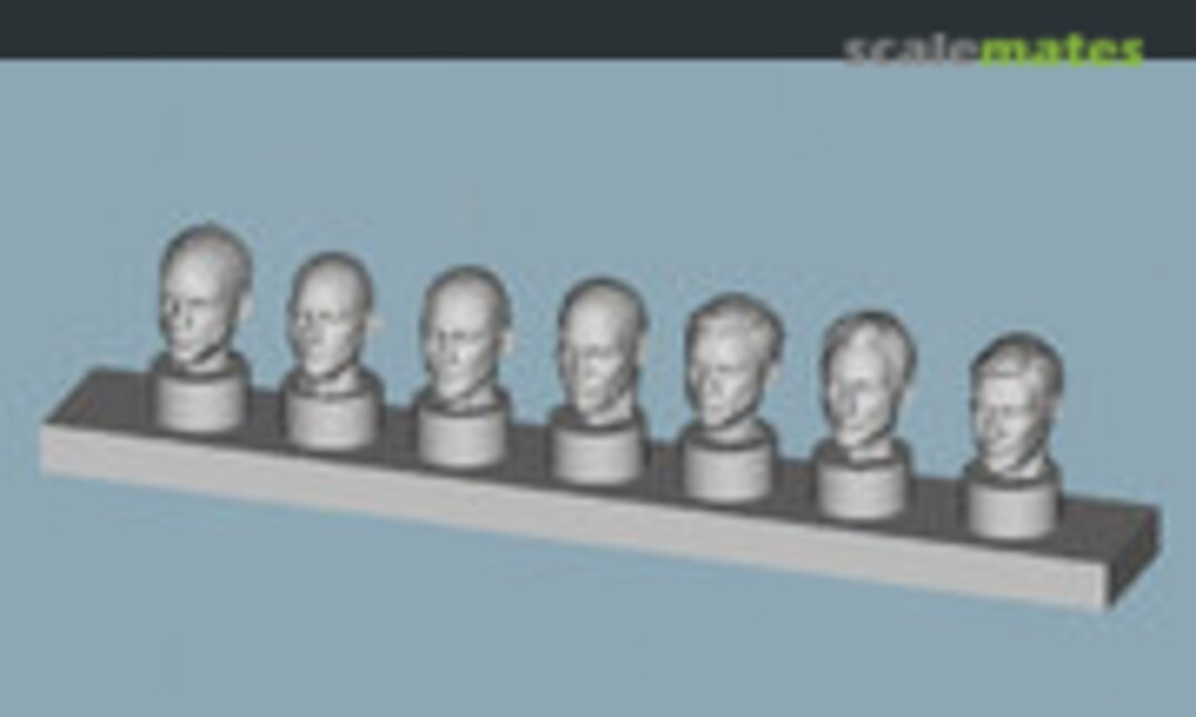 1:35 Head Set #1 (Offset Scale Models OFFS_35008) OFFS_35008