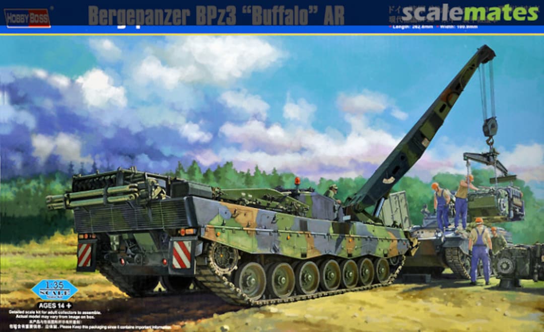 Boxart Bergepanzer BPz3 "Buffalo" AR 84565 HobbyBoss