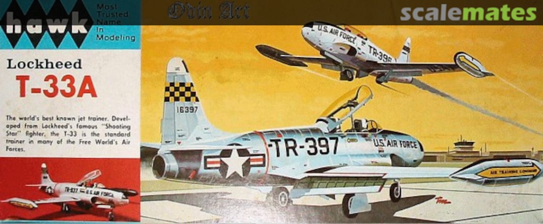 Boxart Lockheed T-33A Shooting Star 509 Hawk