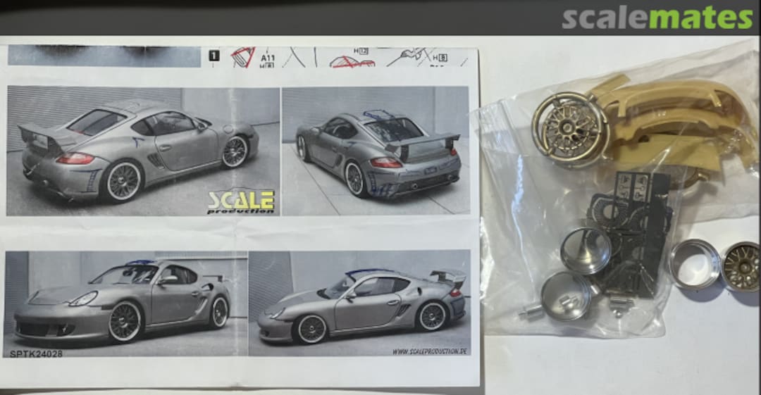 Boxart Porsche Cayman Trans Kit SPTK-24028 Scale Production Boxart Porsche Cayman Trans Kit SPTK-24028 Scale Production