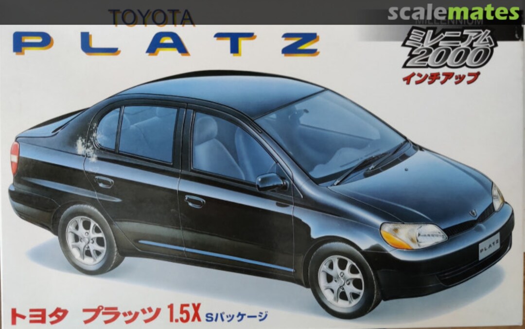 Boxart Toyota Platz (Vitz/Echo) 1.5X Millenium 2000 03482 Fujimi