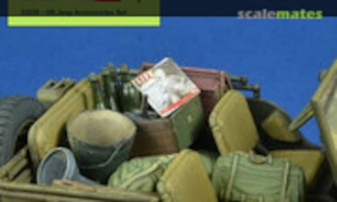 1:35 WWII US Jeep Accessories Set (D-Day Miniature Studio 35220) 35220