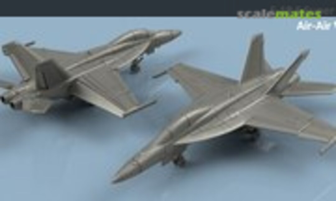 1:350 F-18 F Super Hornet - air-to-air unfolded wings (L'Arsenal 3D 350 122) 3D 350 122
