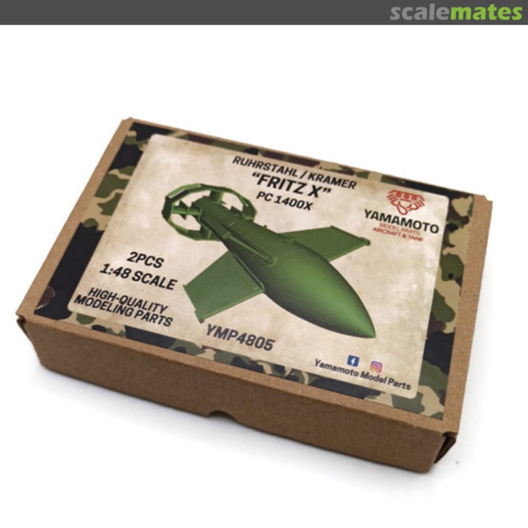 Boxart Fritz X PC1400X YMP4805 Yamamoto Model Parts Boxart Fritz X PC1400X YMP4805 Yamamoto Model Parts