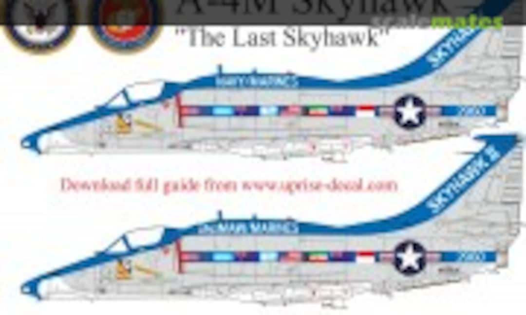 1:32 A-4M Skyhawk "The Last Skyhawk" (UpRise Decal UR32323) UR32323