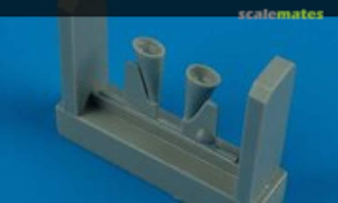 1:48 MC.200 Saetta - Exhaust (Quickboost QB 48 350) QB 48 350