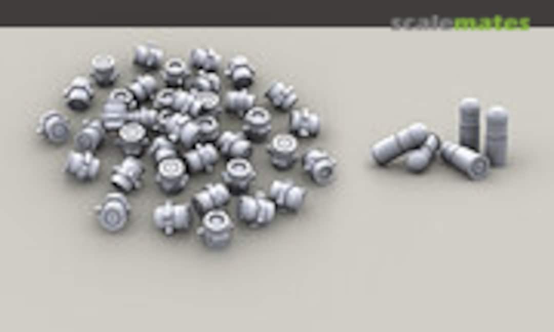 1:35 MK19-3/MK47 40 mm grenades, spent shells (Live Resin LRE-35084) LRE-35084