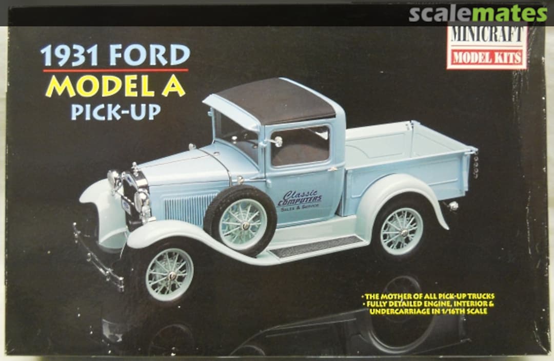 Boxart 1931 Ford Model A Pick-up 11204 Minicraft Model Kits