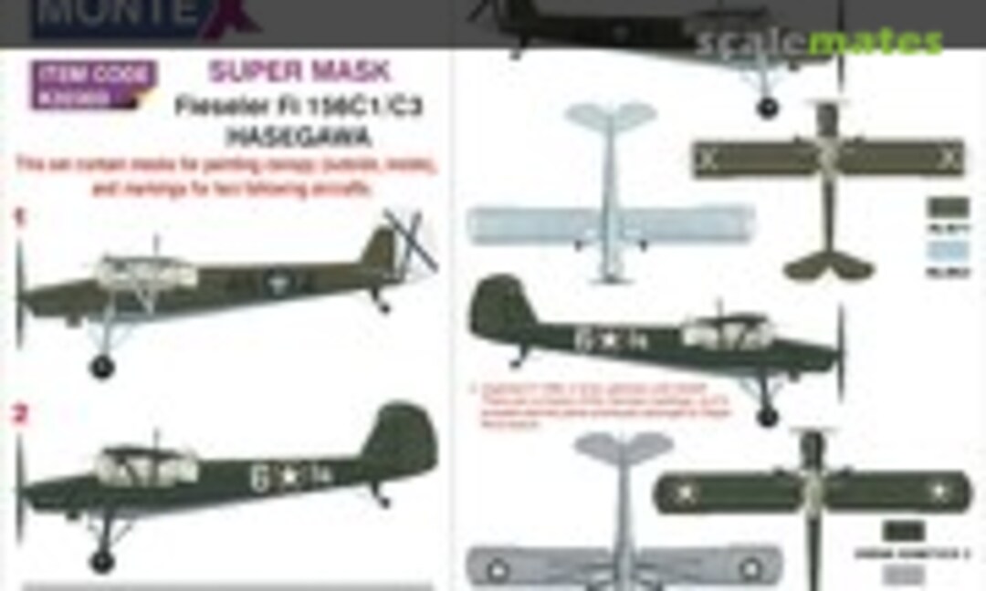 1:32 Fieseler Fi 156 Storch C1/C3 (Montex K32303) K32303