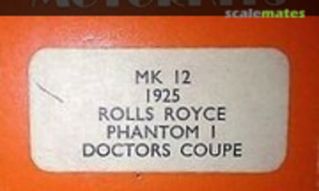 Rolls Royce Phantom I (Motorkits MK12)