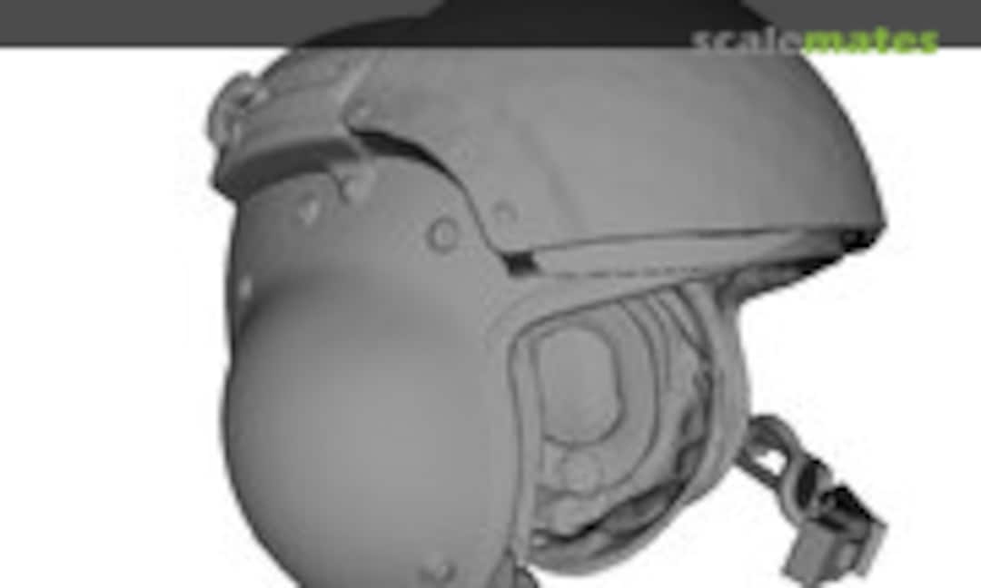 1:48 US Navy / Coast Guard SPH-3C dual visor helicopter pilot helmet (Reedoak 480189) 480189