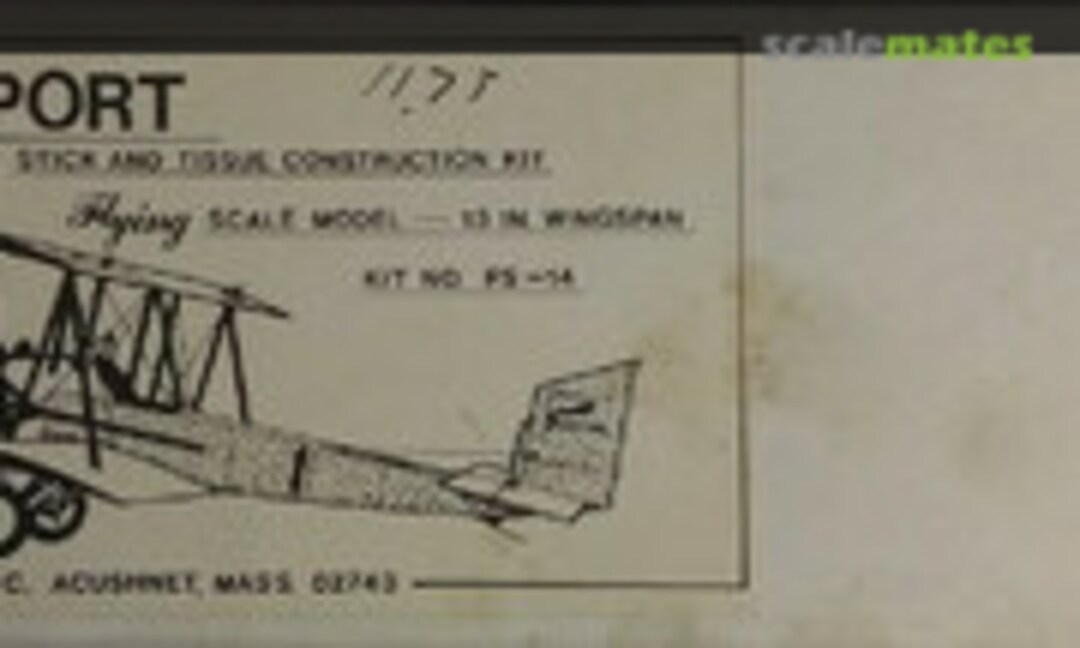 1:22 Farman Sport (Gene Dubois PS-14) PS-14