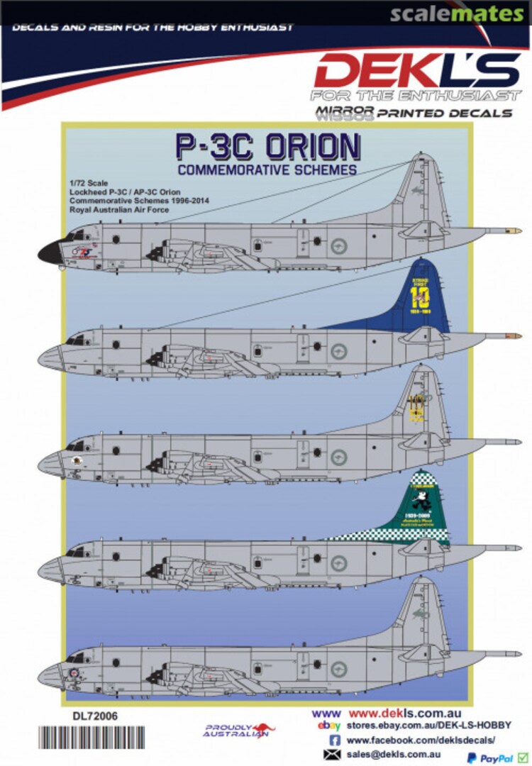 Boxart P-3C Orion DL72006 DEKL's Boxart P-3C Orion DL72006 DEKL's