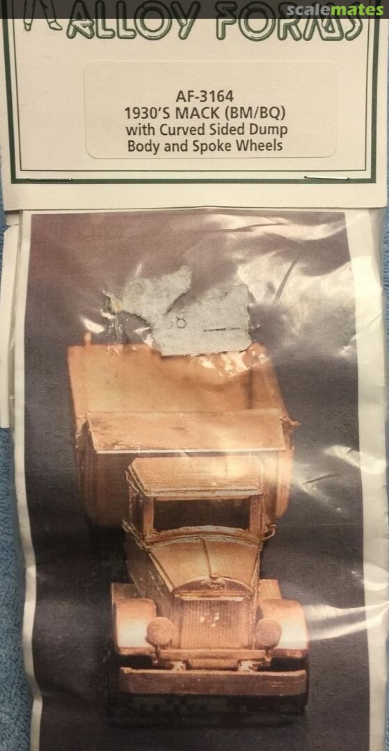 Boxart 1930'S MACK BM/BQ TRUCK WITH CURVED SIDE DUMP AF-3164 Alloy Forms Boxart 1930'S MACK BM/BQ TRUCK WITH CURVED SIDE DUMP AF-3164 Alloy Forms