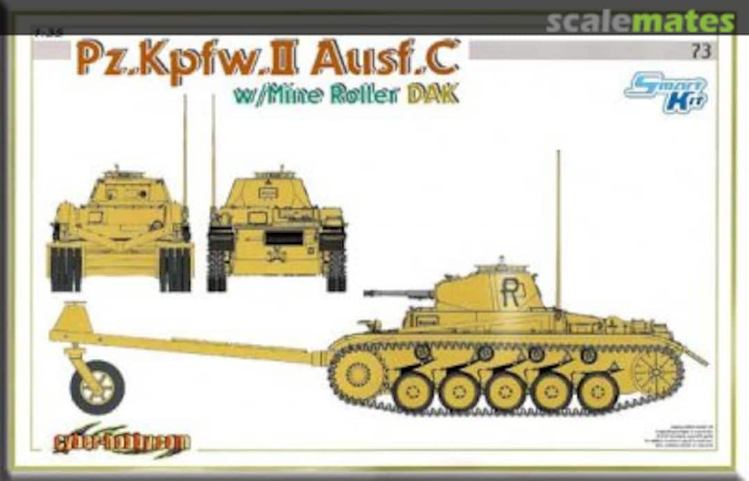 Boxart Pz.Kpfw.II Ausf.C 6752 Cyber Hobby Boxart Pz.Kpfw.II Ausf.C 6752 Cyber Hobby