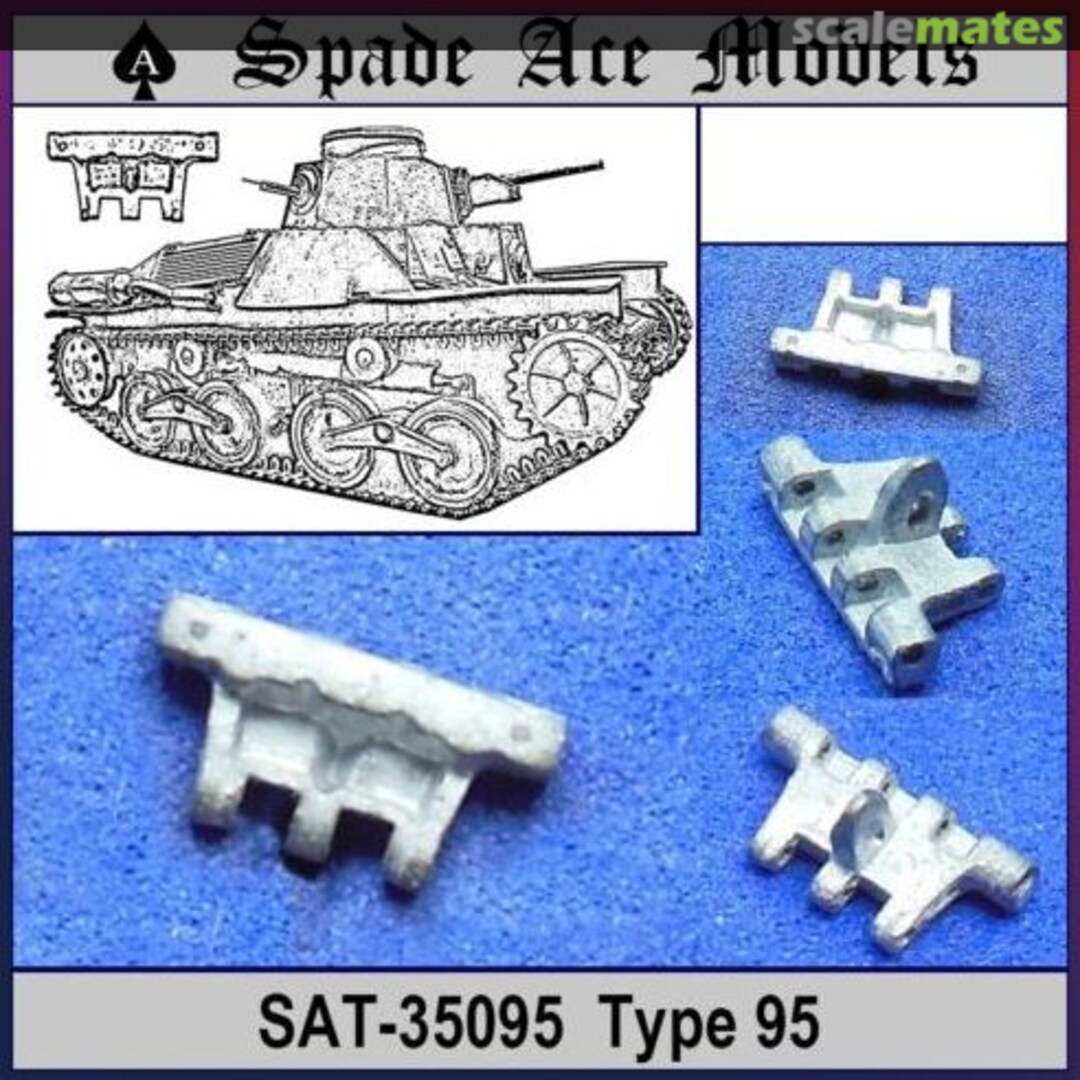 Boxart Type 95 'Ha-Go' Metal Tracks SAT-35095 Spade Ace Models Boxart Type 95 'Ha-Go' Metal Tracks SAT-35095 Spade Ace Models