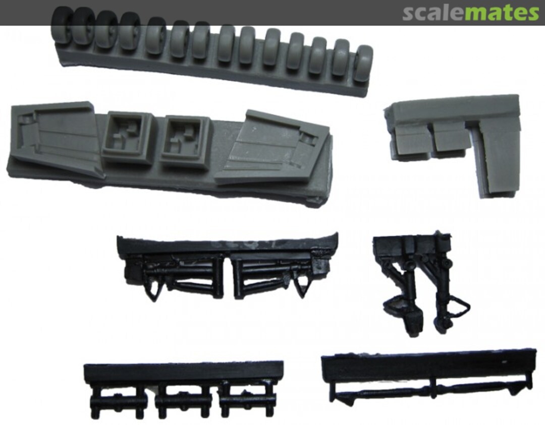 Boxart Ilyushin Il-76 Undercarriage set BZ4033 Bra.Z Models Boxart Ilyushin Il-76 Undercarriage set BZ4033 Bra.Z Models