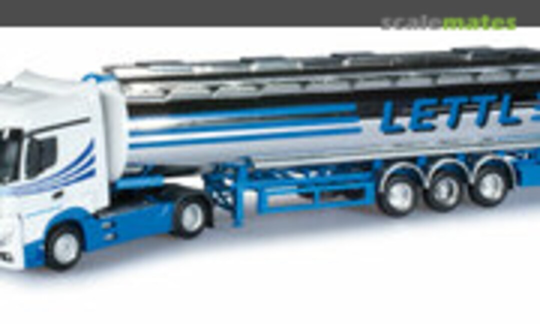 Mercedes-Benz Actros Bigspace Lebensmittelchromtank-Sattelzug &quot;Lettl&quot; (Herpa 303460)