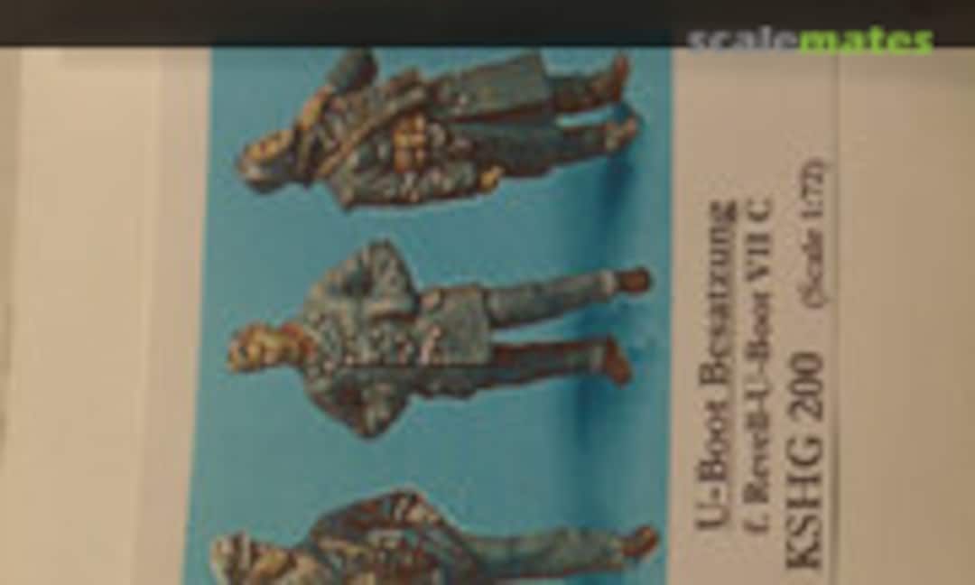 1:72 U-Boot Crew for VII Type C (3 Fig.) (Hecker & Goros KSHG200) KSHG200