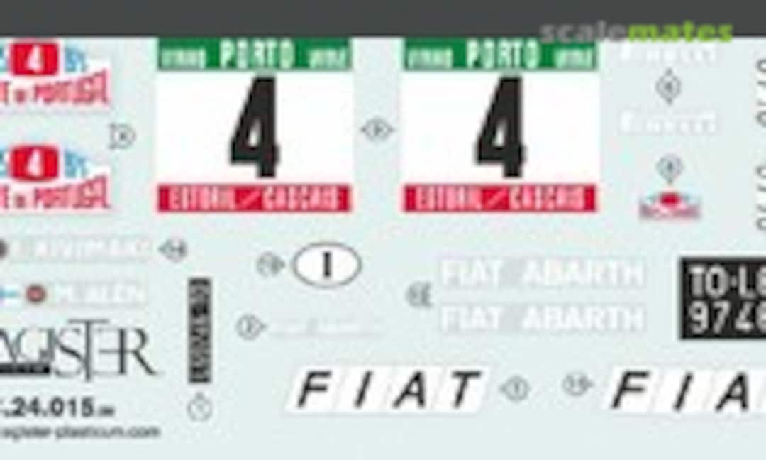 1:24 Fiat 124 Spyder Abarth 1800 16V Rallye (Magister Plasticum DEC.24.015) DEC.24.015