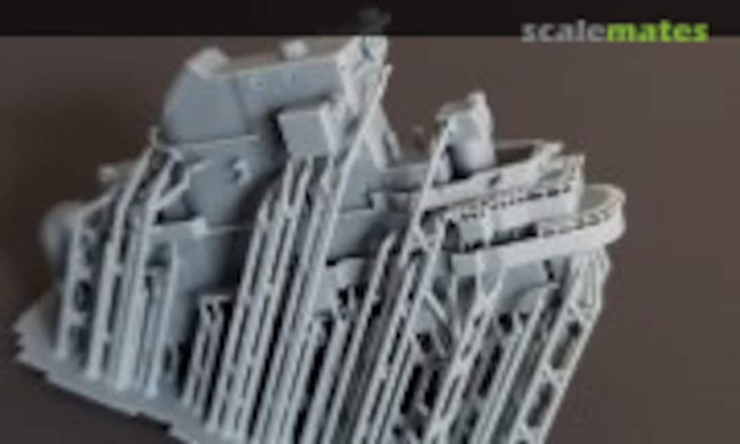 1:700 USS Intrepid CVS-11 Island, 1968-1973, Vietnam War (Model Monkey 700-CV11 1968) 700-CV11 1968