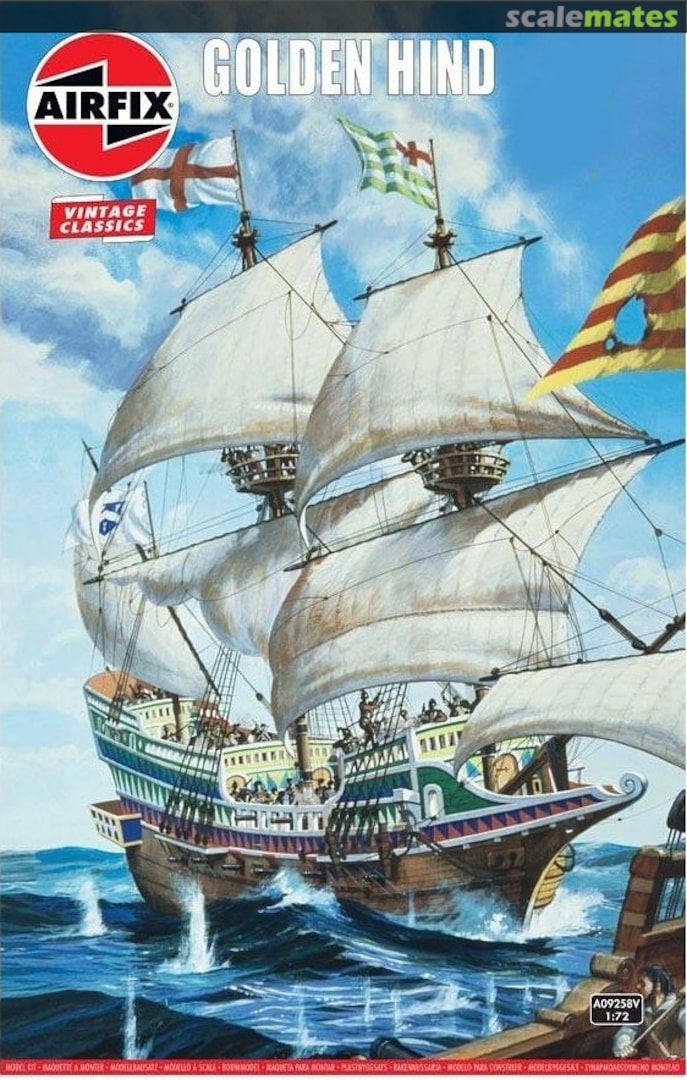 Boxart Golden Hind A09258V Airfix Boxart Golden Hind A09258V Airfix