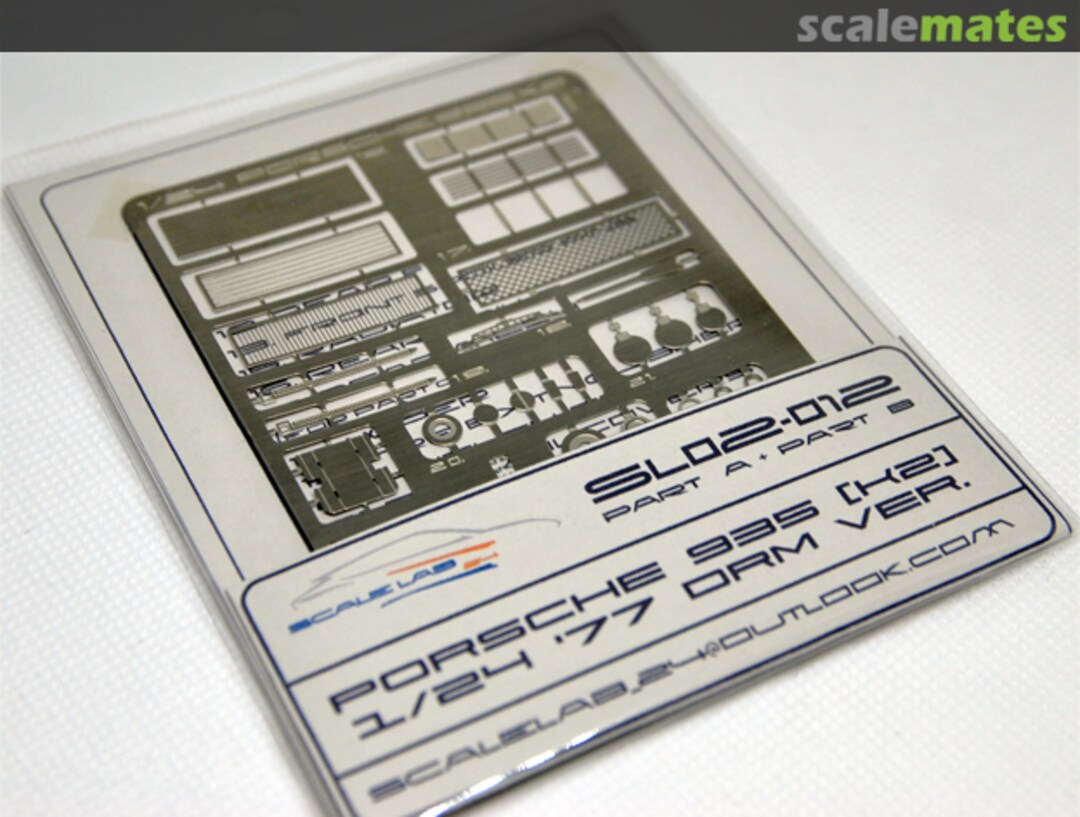 Boxart Photo Etch Parts for Porsche 935 K2 '77 DRM Ver. SL02-012 ScaleLab_24 Boxart Photo Etch Parts for Porsche 935 K2 '77 DRM Ver. SL02-012 ScaleLab_24