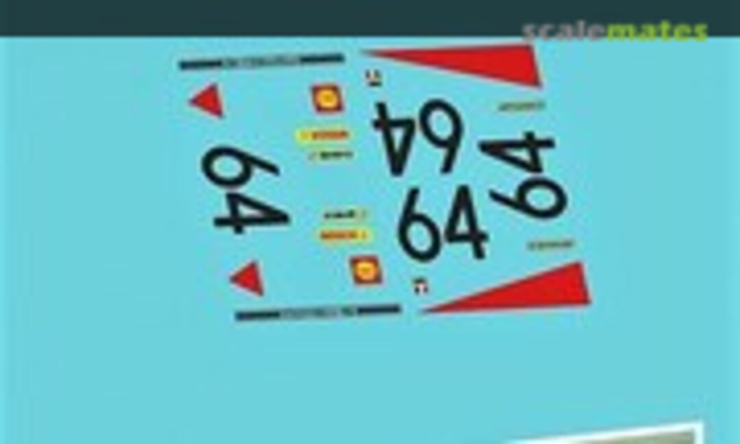 1:24 Porsche 908 Coupe #031 "BOSCH" (Atalaya Slot Decals ADLM24) ADLM24