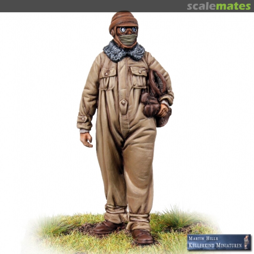 Boxart Französischer Pilot im Overall 54054 Kellerkind Miniaturen Boxart Französischer Pilot im Overall 54054 Kellerkind Miniaturen