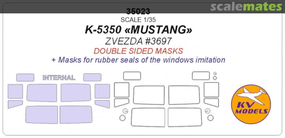 Boxart K-5350 MUSTANG 35023 KV Models Boxart K-5350 MUSTANG 35023 KV Models
