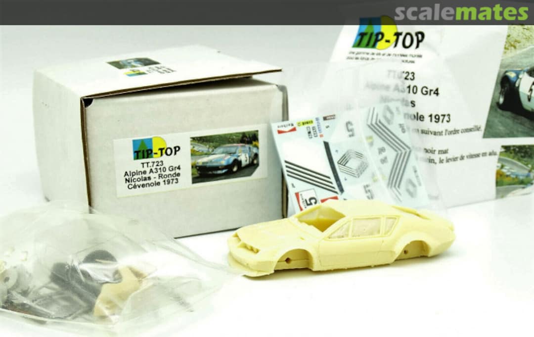 Boxart Alpine-Renault A310 Gr. 4 [7529 HL 76] "elf" TT723 TIP-TOP