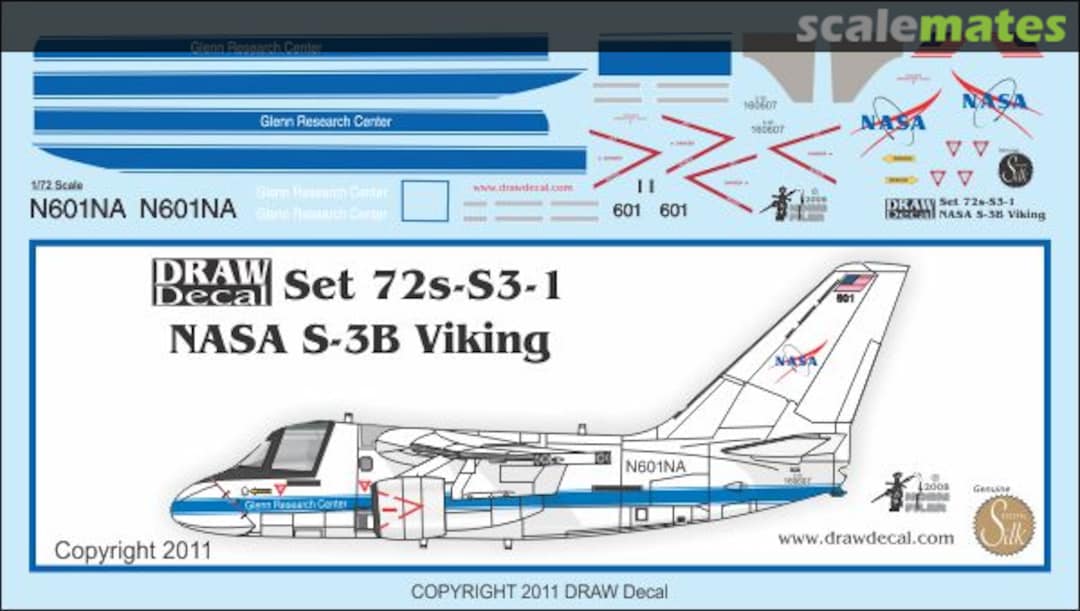 Boxart S-3B Viking 72s-S3-1 Draw Decal Boxart S-3B Viking 72s-S3-1 Draw Decal